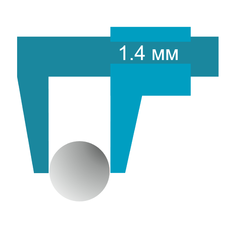 Стальные шарики для гомогенизаторов диаметром 1,4 мм