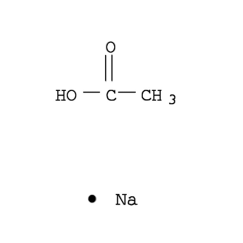 Натрий ацетат безводный, extrapure AR, 99%