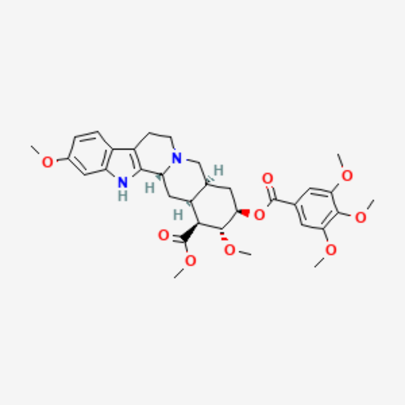 Резерпин, CAS 50-55-5, аналитический стандарт, 50мг, Clearsynth