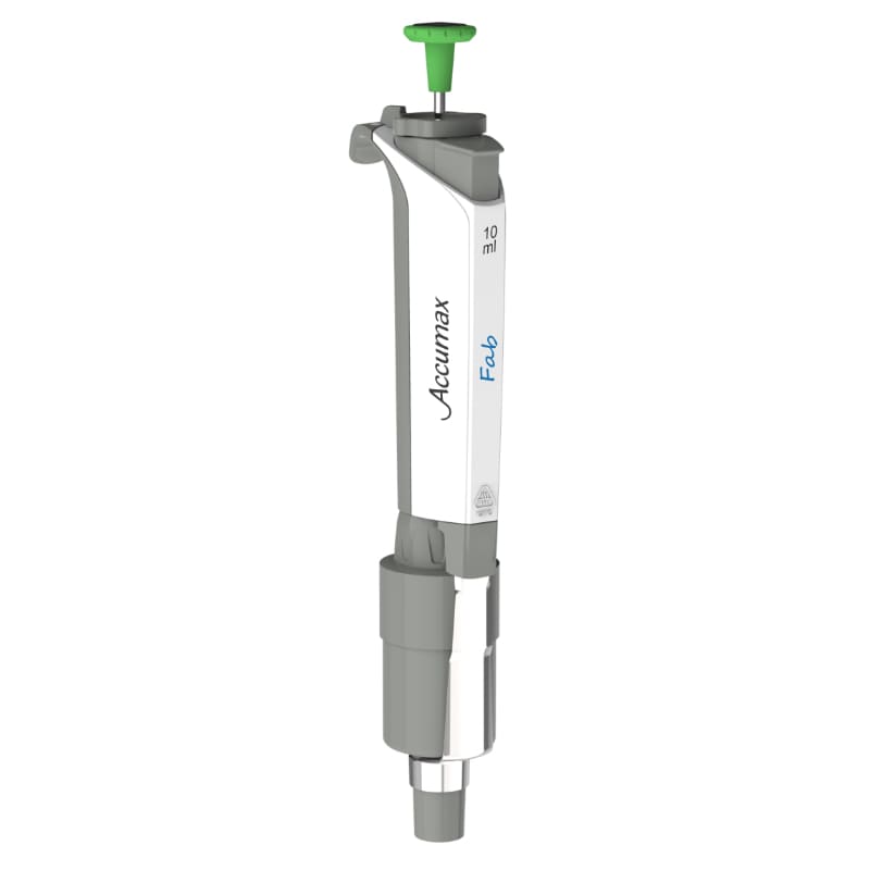 Дозатор механический одноканальный фиксированного объёма Accumax Fab, 10000 мкл