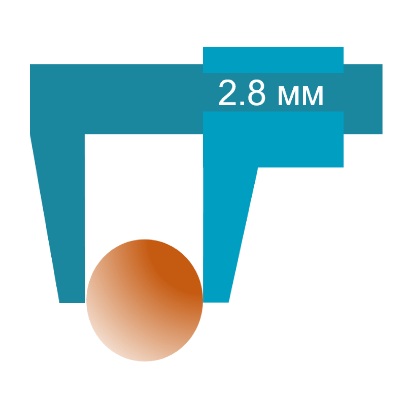Керамические шарики для гомогенизаторов, диаметром 2,8 мм