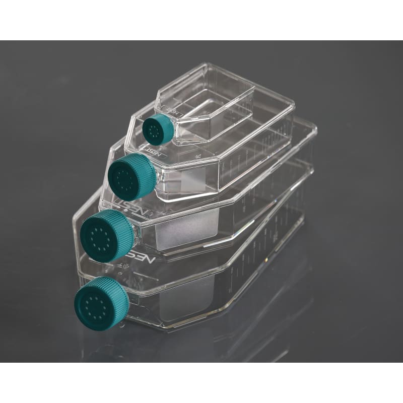 Флакон культуральный "Т-25", для работы с адгезивными культурами клеток (TC-treated), крышка с фильтром, стерильный, 10 шт/уп.
