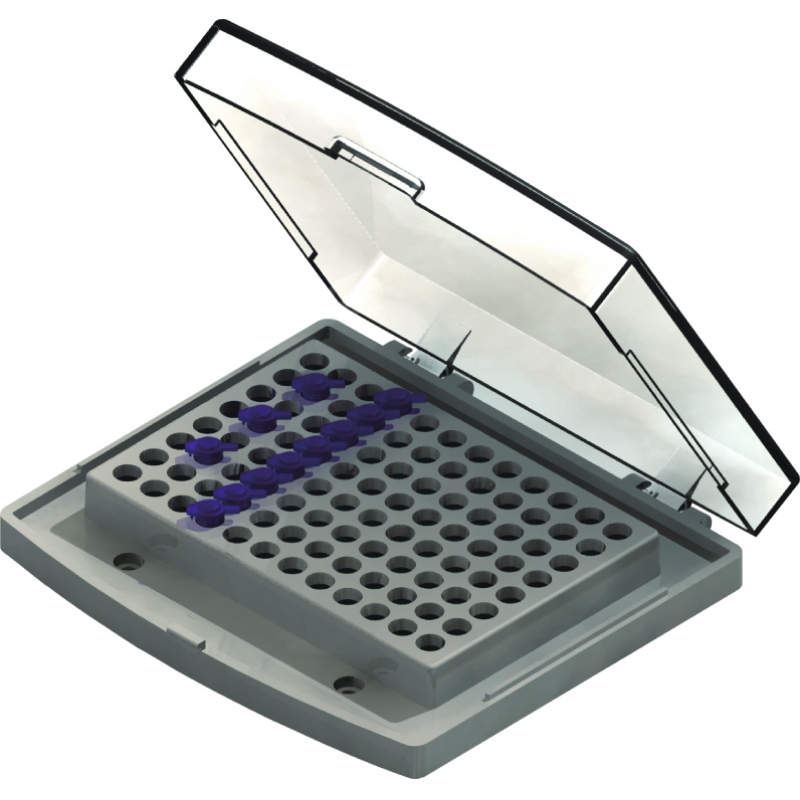 Термоблок для пробирок 96х0,2 мл для MS-100/MSC-100/MK-10/MK-20