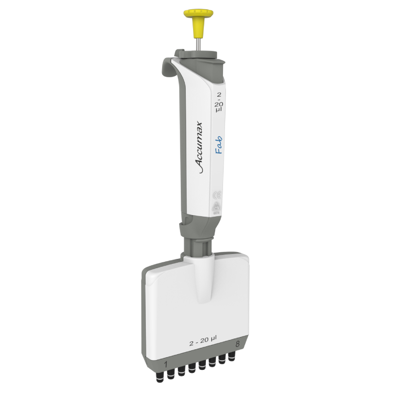 Механический дозатор FAB переменного объема, 8-канальный, 2-20 мкл