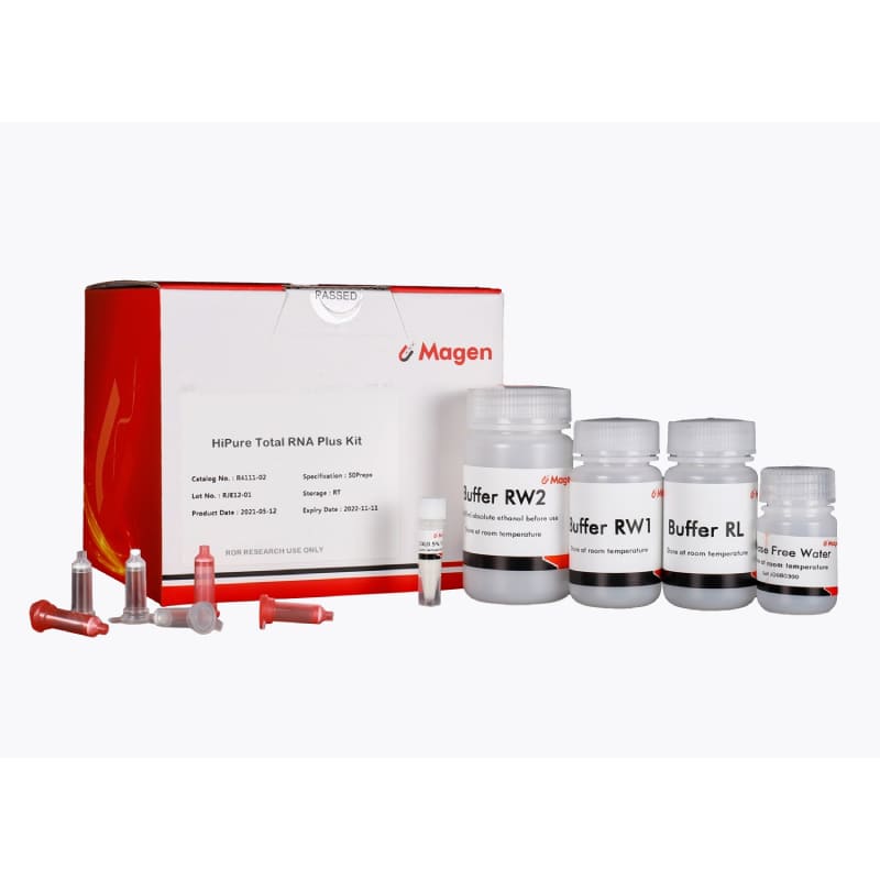 Набор HiPure Total RNA Plus Kit для выделения тотальной РНК и удаления геномной ДНК из клеток, тканей и растений