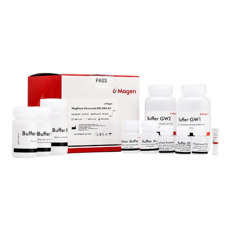 Набор MagPure Universal HW DNA Kit для выделения высокомолекулярной ДНК на магнитных частицах