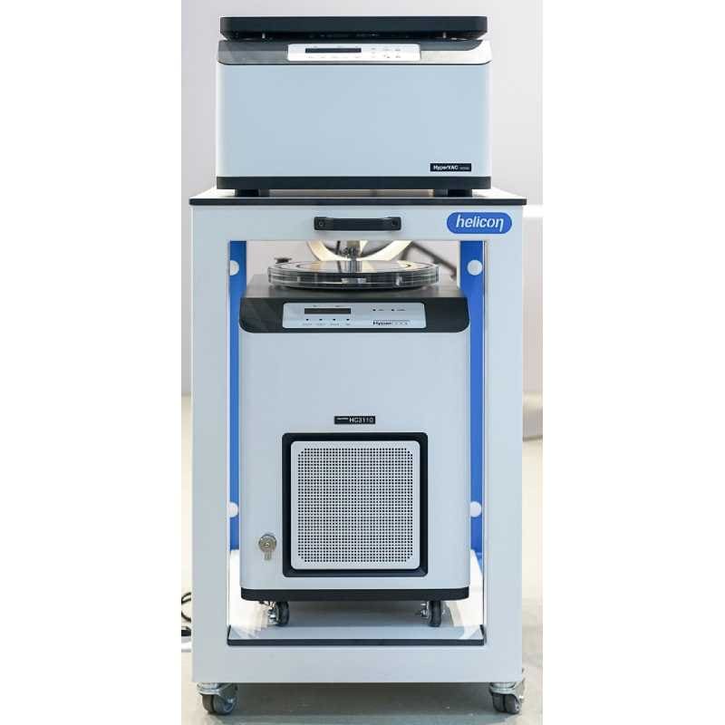 Стол-тумба лабораторный передвижной усиленный с полкой под вакуумный насос