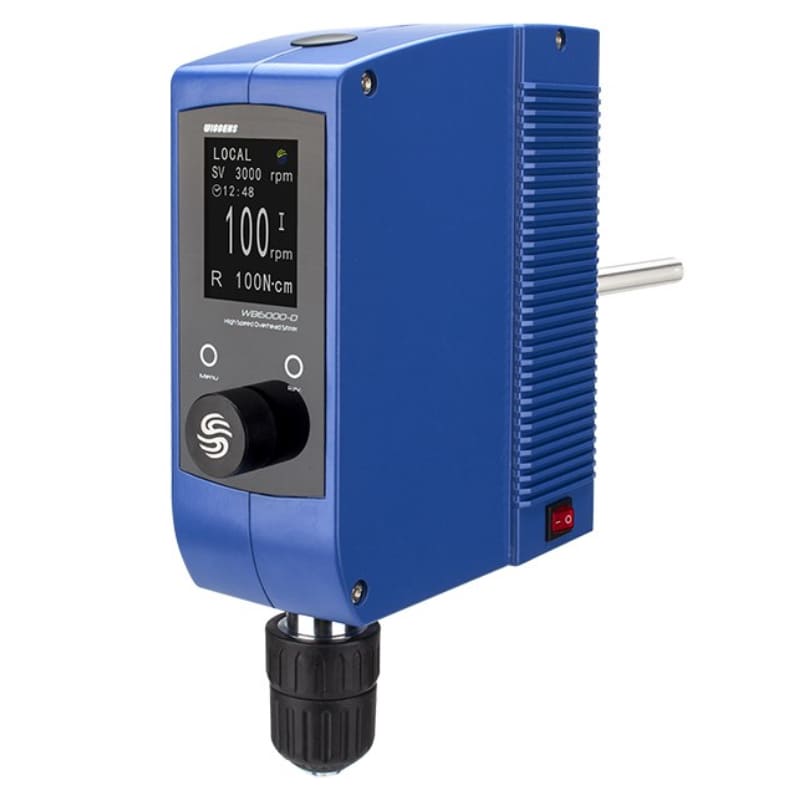 Верхнеприводная мешалка с высоким крутящим моментом WB6000-D, со штативом WF12, мешалкой 5.255.10.2