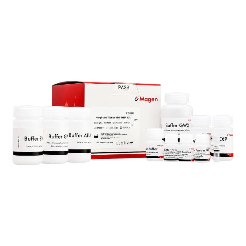Набор MagPure Tissue HW DNA Kit для выделения высокомолекулярной ДНК из сложных образцов на магнитных частицах