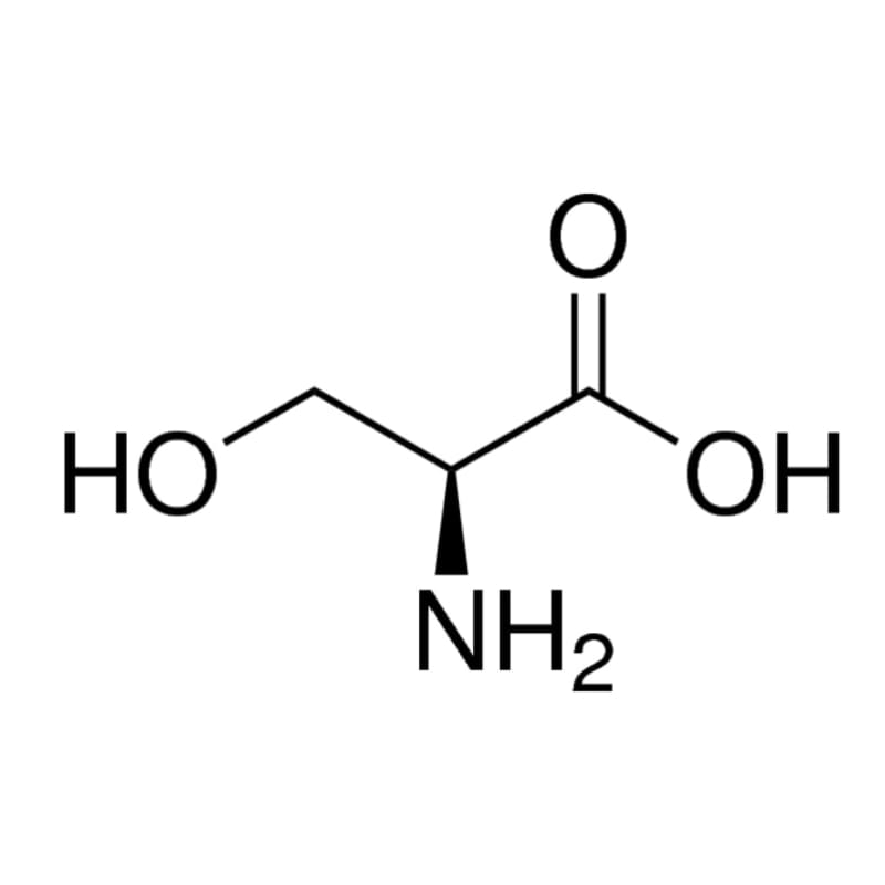 L-серин, CAS 56-45-1 , аналитический стандарт, 1г, Clearsynth