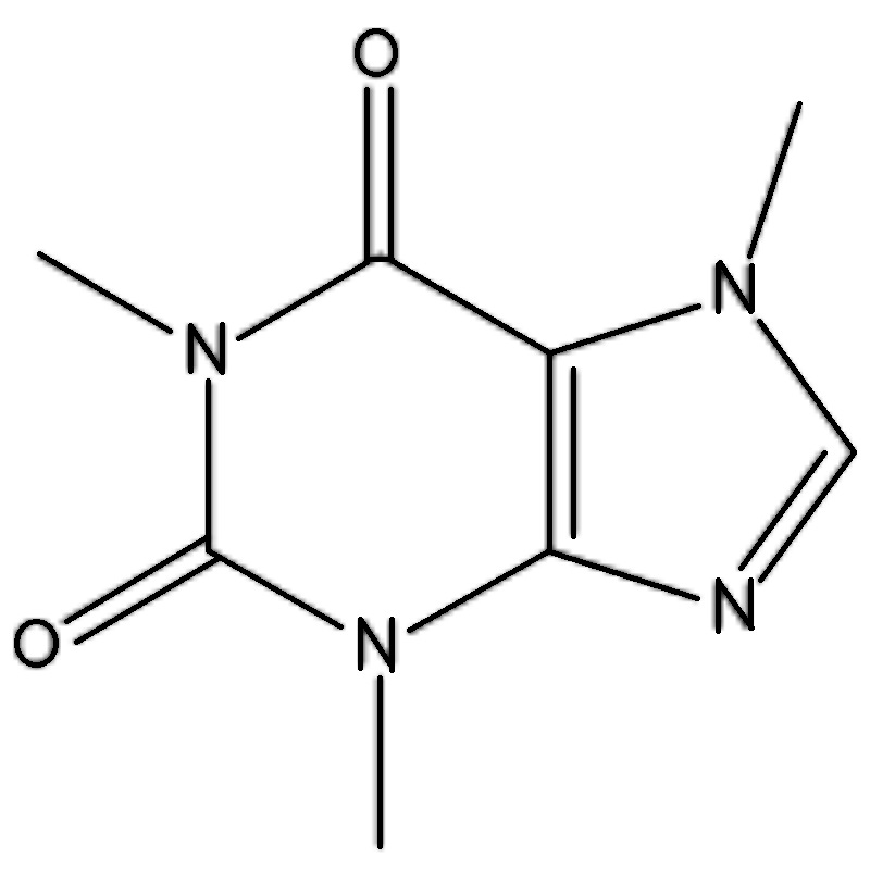 Кофеин, CAS 58-08-2, аналитический стандарт, 1г, Clearsynth