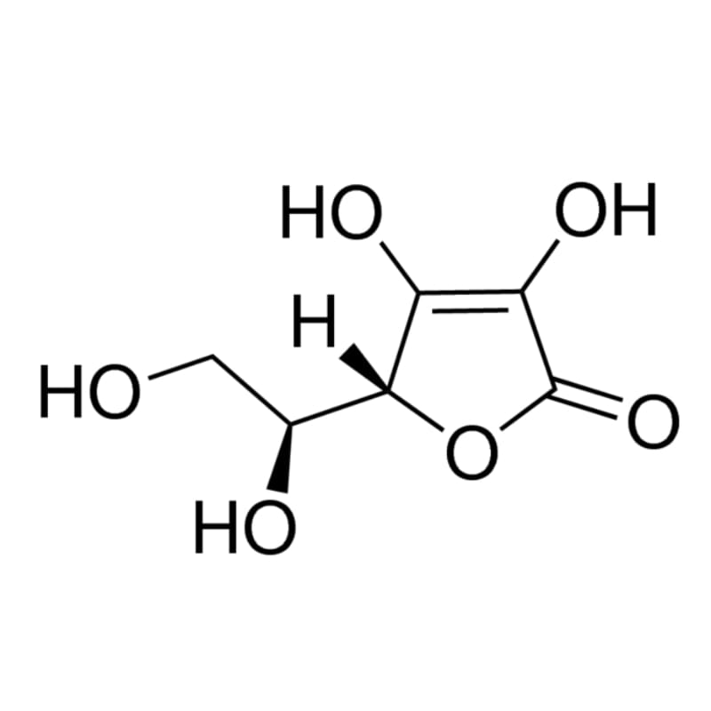 Аскорбиновая кислота, CAS 50-81-7, аналитический стандарт, 1г, Clearsynth