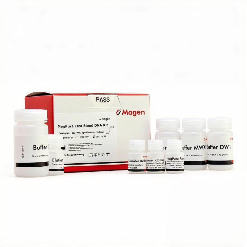 Набор MagPure Fast Blood DNA Kit для выделения ДНК из крови на магнитных частицах
